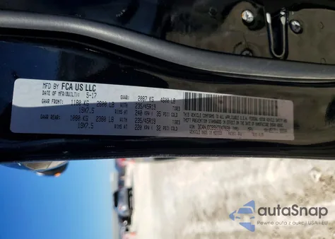 2017 Jeep Compass Limited z USA, uszkodzony, nr VIN 3C4NJDCB9HT647020